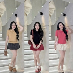 Áo len cổ polo QC