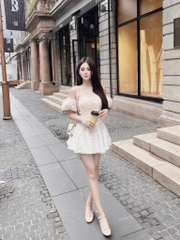 Áo hoa nhí cúp ngực