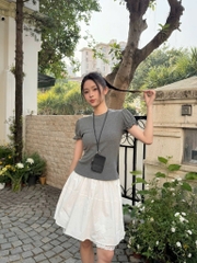 Áo thun tay bồng - 684