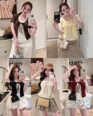 Áo thun kèm khoác set 2