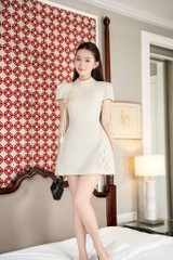 Đầm hoa cổ sen hot hit