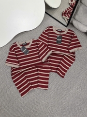 Áo thun sọc trơn - Form vừa