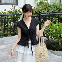 Áo thô boi cổ V - 609