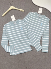 Áo thun tay dài thêu ngựa - Form vừa