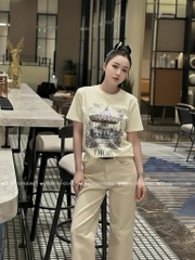 Áo thun Gucci vòng quay ngựa - Form 40-55kg Babytee