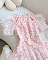 Đần tay phồng xòe bướm 3D - S