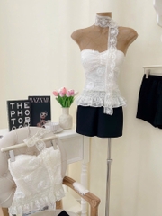 Set áo cúp ngực chân váy