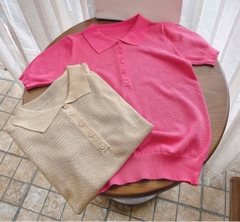 Áo len cổ polo QC