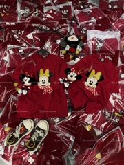 Áo thun Mickey kèm túi - Form rộng dưới 65kg