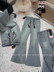 QJ 8531 Quần jean loe