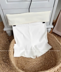 Quần zip bảo hộ - Trắng