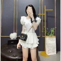 Chân váy xếp li 2 tầng - hàng Quảng Châu
