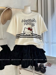 Set áo kitty chân váy tầng - 8527
