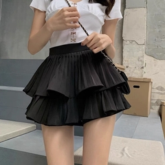 Chân váy xếp li 2 tầng - hàng Quảng Châu