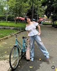 Áo Babydoll chun eo - 662