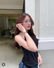 Áo yếm chấm bi babyboo - 3087