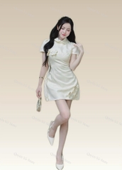 Đầm hoa cổ sen hot hit