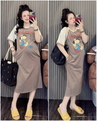 Đầm thun hoạt hình chó