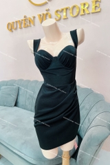 Đầm body cúp ngực nhún