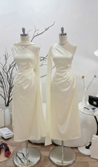 Đầm thiết kế lệch vai