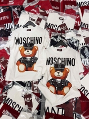 Áo thun gấu Moschino - Form rộng dưới 65kg