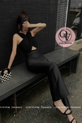 Jum chéo ngực hở bụng Cao Cấp - M