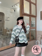 Áo len sóng màu Quảng Châu