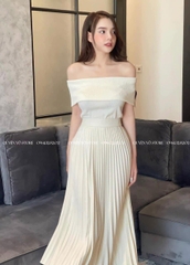Set chân váy dập li