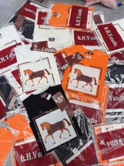 Áo thun ngựa ô vuông - Form rộng dưới 65kg