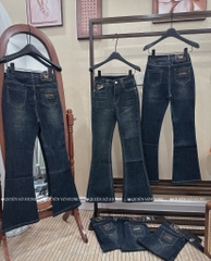 QJ 8611 Quần jean loe