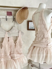 Đầm nơ xòe - 6095