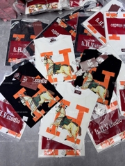 Áo thun ngựa chữ H - Form rộng dưới 65kg