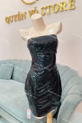Đầm kim sa bling