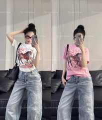 Áo thun ngựa - Form vừa 45-55kg