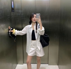 Quần short kaki mềm - Đen