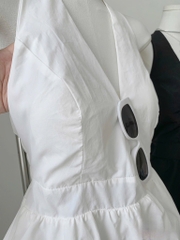 Áo yếm xẻ sâu ngực susu - 823