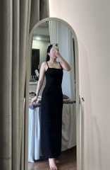 Đầm ôm body 2 dây dáng dài - freesize