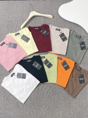 Áo thun cổ tim trơn - Form vừa