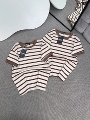 Áo thun sọc trơn - Form vừa