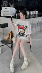 Áo thun Labubu LV
