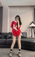 Áo thun ngựa cánh - Form rộng dưới 65kg