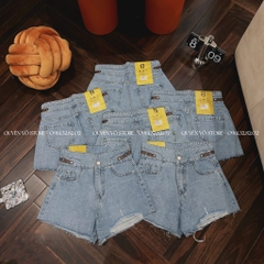 QJ 697 Quần jean short viền đai - M - L