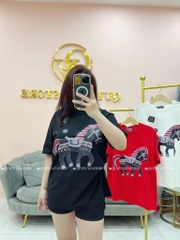 Áo thun ngựa - Form rộng dưới 65kg