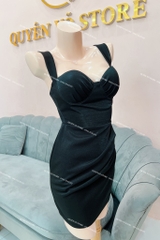 Đầm body cúp ngực nhún