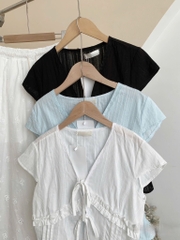 Áo thô boi cổ V - 609