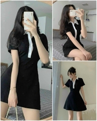 BIGSIZE 55-65kg - Đầm viền polo