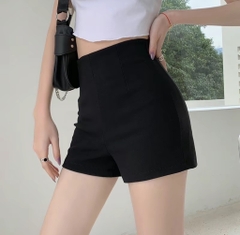 Quần short đùi dance cạp cao - Chất co giãn