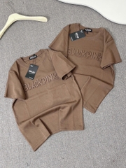 Áo thun dập nổi blackpink - Form vừa