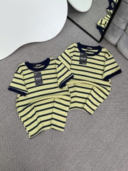 Áo thun sọc trơn - Form vừa