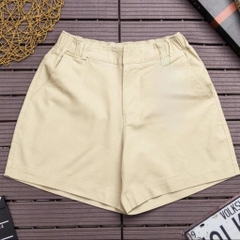 Quần đùi kaki co giãn - Be